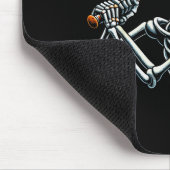 Halloween Boys Batting Skeleton Baseball  Mousepad (Ecke)