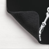 Halloween Boys Dabbing Skeleton Beängstigend Pumpk Mousepad (Ecke)