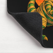 Halloween Boys Dinosaur Mummy T Rex Y Pumpkin Moon Mousepad (Ecke)