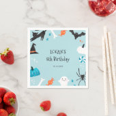 Halloween Boy's Geburtstag Serviette (Beispiel)