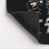 Halloween Boys Skeleton Zombie Beängstigend Pumpki Mousepad (Ecke)