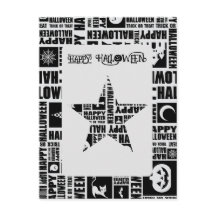 Halloween Brauch Coole Whimsische Typografie Schwa