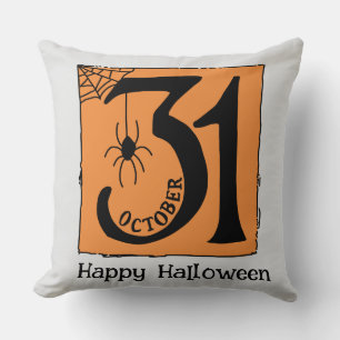 Halloween Brauch Whimsical Lustig 31. Okt. Orange Kissen