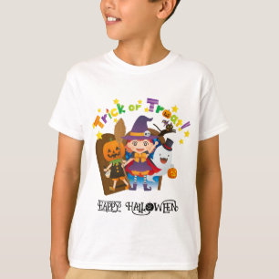 Halloween Brauch Whimsical Lustig Süße Kürbismädch T-Shirt