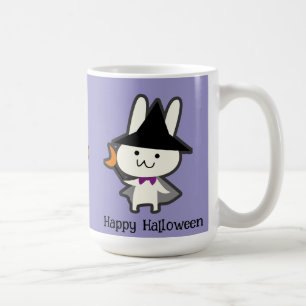 Halloween Brauch Whimsical Süßer Zauberer Kaninche Kaffeetasse