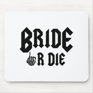 Halloween-Braut oder stirb bereit, den Junggeselli Mousepad