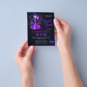 Halloween-Brautdusche Einladung Flyer (Gruppe)