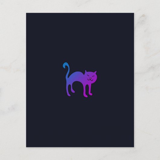 Halloween-Brautdusche Einladung Flyer (Hinten)