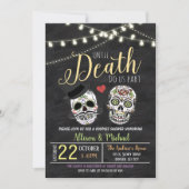 Halloween-Brautparty-Einladung Einladung (Vorderseite)