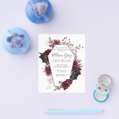 Halloween-Brautparty | Flyer Haushalt (Einzeln)