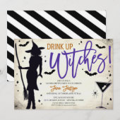 Halloween-Brautparty-Party Einladung (Vorne/Hinten)