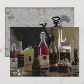 Halloween Brew ~ Einladungen (Vorne/Hinten)