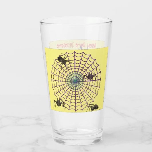 Halloween Brew Glas (Rückseite)