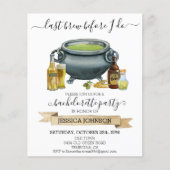 Halloween Brew Junggeselinnen-Abschied Herbst Okto (Vorderseite)