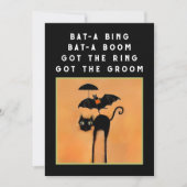 Halloween Bridal Dusche Einladung (Vorderseite)