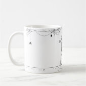Halloween Bride Skeleton Tasse (Links)