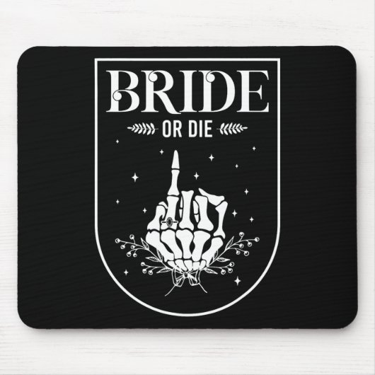 Halloween-Bridge oder Die Gothic-Junggeselinnen-Ab Mousepad (Vorne)