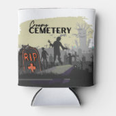 Halloween Briefmarke Collection "Creepy Friedhof" Dosenkühler (Vorderseite)