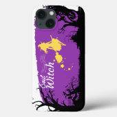 Halloween Briefmarke Collection "Evil Hexe" Case-Mate iPhone Hülle (Rückseite)