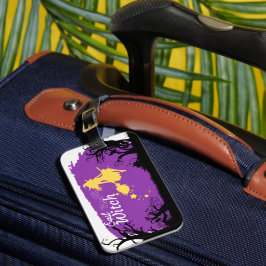 Halloween Briefmarke Collection "Evil Hexe" Gepäckanhänger