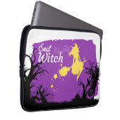 Halloween Briefmarke Collection "Evil Hexe" Laptopschutzhülle (Vorne Rechts)