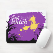 Halloween Briefmarke Collection "Evil Hexe" Mousepad (Mit Mouse)
