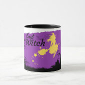 Halloween Briefmarke Collection "Evil Hexe" Tasse (Zentrum)