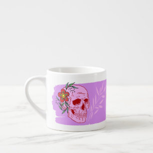 Halloween Briefmarke Collection "Ghost Party" auf Espressotasse