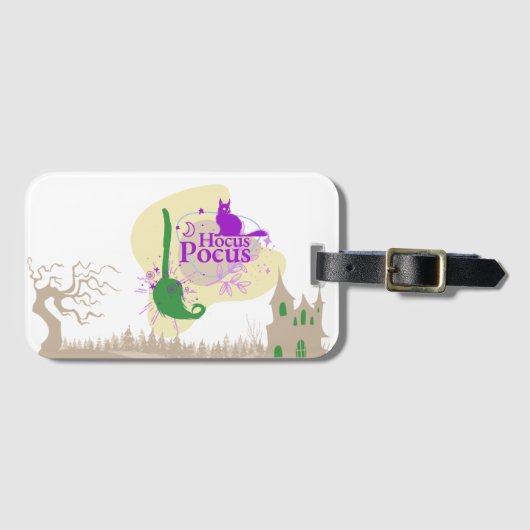 Halloween Briefmarke Collection "Hocus Pocus" Gepäckanhänger (Vorderseite (Horizontal))