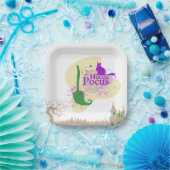 Halloween Briefmarke Collection "Hocus Pocus" Pappteller (Party)