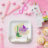 Halloween Briefmarke Collection "Hocus Pocus" Pappteller (Party)