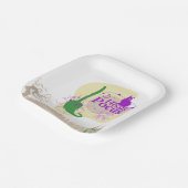 Halloween Briefmarke Collection "Hocus Pocus" Pappteller (Gewinkelt)