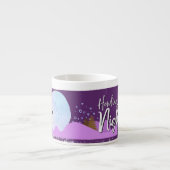 Halloween Briefmarke Collection "Howling Night" Espressotasse (Vorderseite)