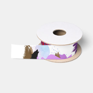 Halloween Briefmarke Collection "Howling Night" Satinband