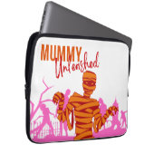 Halloween Briefmarke Collection "Mummy Unleashed" Laptopschutzhülle (Vorne Rechts)