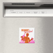 Halloween Briefmarke Collection "Mummy Unleashed" Magnet (In Situ (Geschirrspüler))