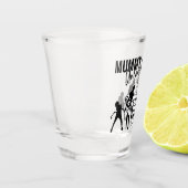 Halloween Briefmarke Collection "Mummy Unleashed" Schnapsglas (Links)