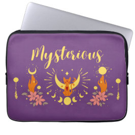 Halloween Briefmarke Collection "Mysterious" Laptopschutzhülle