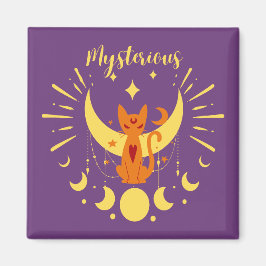 Halloween Briefmarke Collection "Mysterious" Magnet