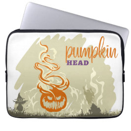 Halloween Briefmarke Collection "Pumpkinhead" Laptopschutzhülle