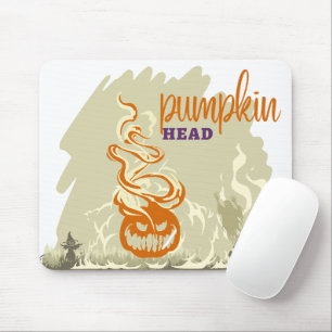 Halloween Briefmarke Collection "Pumpkinhead" Mousepad