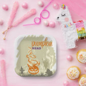 Halloween Briefmarke Collection "Pumpkinhead" Pappteller (Party)