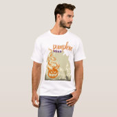 Halloween Briefmarke Collection "Pumpkinhead" T-Shirt (Vorne ganz)