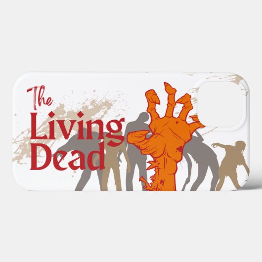 Halloween Briefmarke Collection "The Living Dead" Case-Mate iPhone Hülle (Rückseite (Horizontal))
