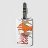 Halloween Briefmarke Collection "The Living Dead" Gepäckanhänger (Vorderseite Vertikal)