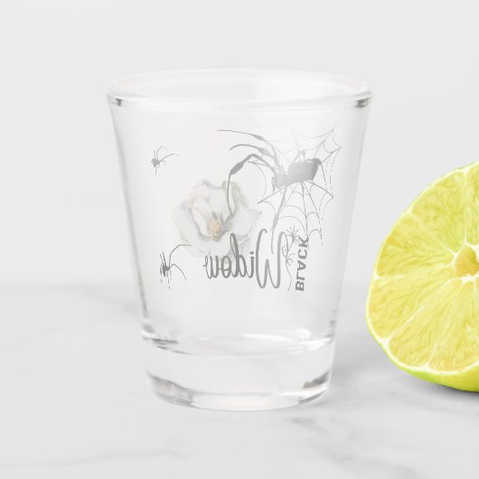 Halloween Briefmarke Collection "The Living Dead" Schnapsglas (Rückseite)