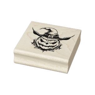 Halloween-Briefmarke Gummistempel