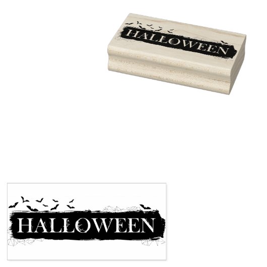 Halloween-Briefmarke Gummistempel (Stempel)