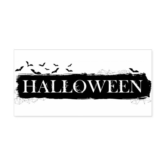 Halloween-Briefmarke Gummistempel (Prägung)