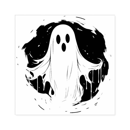 Halloween-Briefmarke Gummistempel (Prägung)